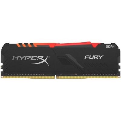 Модуль пам'яті для комп'ютера DDR4 16GB (2x8GB) 3200 MHz HyperX FURY RGB Kingston (HX432C16FB3AK2/16)