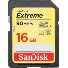 Карта пам'яті SANDISK 16GB SDHC class 10 UHS-I U3 (SDSDXNE-016G-GNCIN) Карта пам'яті SANDISK 16GB SDHC class 10 UHS-I U3 (SDSDXNE-016G-GNCIN)