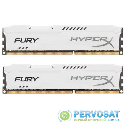 Модуль памяти для компьютера DDR3 16Gb (2x8GB) 1866 MHz HyperX Fury White HyperX (HX318C10FWK2/16)