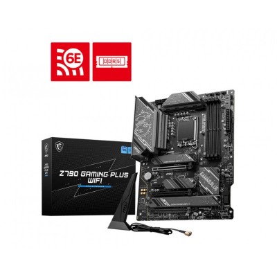 Материнcька плата MSI Z790 GAMING PLUS WIFI s1700 Z790 4xDDR5 HDMI DP WiFi BT ATX Материнcька плата MSI Z790 GAMING PLUS WIFI s1700 Z790 4xDDR5 HDMI DP WiFi BT ATX