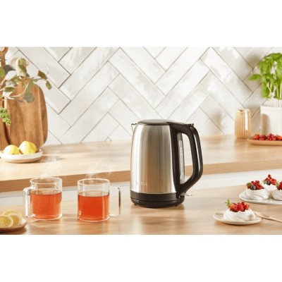 Електрочайник Tefal Subito 1.7л, нерж. сталь, чорний
