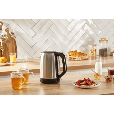 Електрочайник Tefal Subito 1.7л, нерж. сталь, чорний