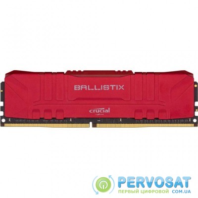Модуль памяти для компьютера DDR4 16GB 3200 MHz Ballistix Red MICRON (BL16G32C16U4R)