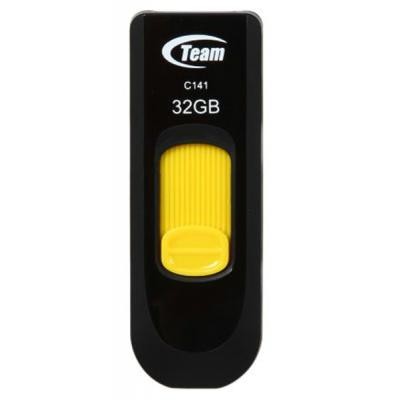 USB флеш накопитель Team 32GB Team C141 Yellow USB 2.0 (TC14132GY01)