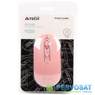 Мышка A4tech FG20 Pink