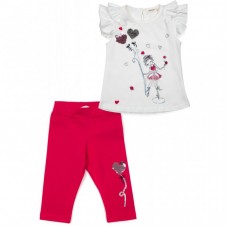 Набір дитячого одягу Breeze з балеринки (13730-98G-cream) Набір дитячого одягу Breeze з балеринки (13730-98G-cream)