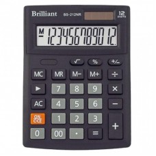 Калькулятор Brilliant BS-212NR Калькулятор Brilliant BS-212NR