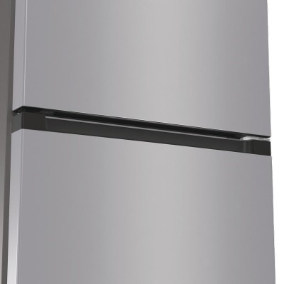 Холодильник з нижн. мороз. камерою Gorenje RK6192PS4, 185х60х60см, 2 двері, 208(112)л, А++, механіч. упр. , Зона св-ті, Сріблястий