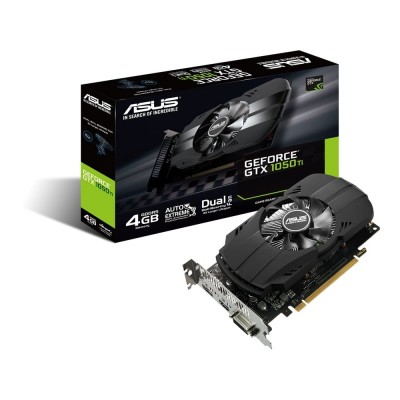 Вiдеокарта ASUS GeForce GTX 1050 TI 4GB GDDR5 PH-GTX1050TI-4G