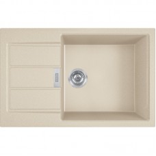Мийка кухонна Franke Sirius 2 тектонайт, прямокут., з крилом, 780х500х200мм, чаша - 1, врізна, бежевий Мийка кухонна Franke Sirius 2 тектонайт, прямокут., з крилом, 780х500х200мм, чаша - 1, врізна, бежевий