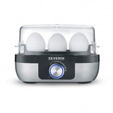 Яйцеварка Severin 270Вт, механічне керування, на 3 яйця, звуков., сигнал, пластик, сіро-чорний Яйцеварка Severin 270Вт, механічне керування, на 3 яйця, звуков., сигнал, пластик, сіро-чорний