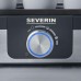 Яйцеварка Severin 270Вт, механічне керування, на 3 яйця, звуков., сигнал, пластик, сіро-чорний