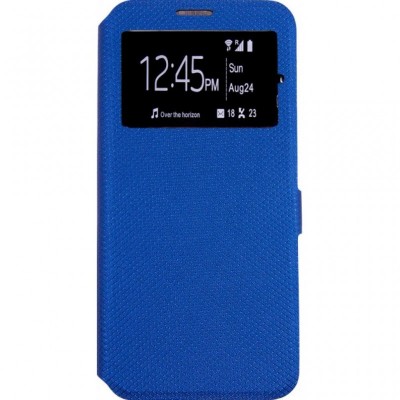 Чохол до моб. телефона Dengos Flipp-Book Call ID Samsung Galaxy A12 (A125), blue (DG-SL-BK-274)