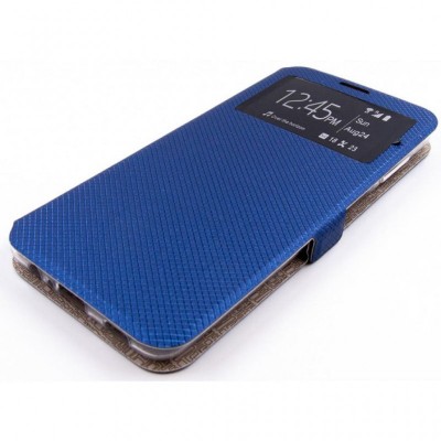 Чохол до моб. телефона Dengos Flipp-Book Call ID Samsung Galaxy A12 (A125), blue (DG-SL-BK-274)