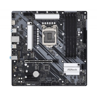 Материнська плата ASRock Z590M PHANTOM GAMING 4 s1200 Z590 4xDDR4 HDMI DP D-Sub mATX