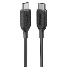 Дата кабель USB Type-C to Type-C 0.9m Powerline III Black Anker (A8852H11) Дата кабель USB Type-C to Type-C 0.9m Powerline III Black Anker (A8852H11)