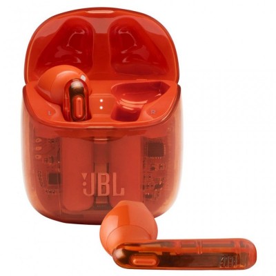 Наушники JBL Tune 225 TWS Ghost Orange (JBLT225TWSGHOSTORG)