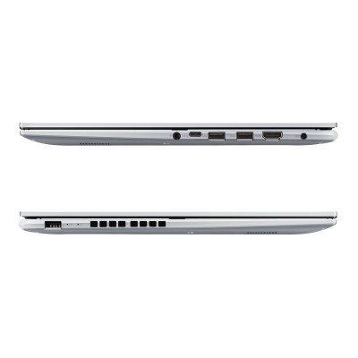 Ноутбук ASUS Vivobook 17X K1703ZA-AU142 17.3&quot; FHD IPS, Intel i5-12500H, 16GB, F1TB, UMA, NoOS, Сріблястий