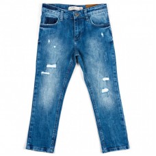 Штани дитячі Breeze джинсові з потертостями (OZ-18606-116B-blue) Штани дитячі Breeze джинсові з потертостями (OZ-18606-116B-blue)