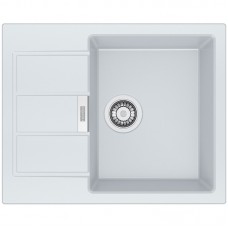 Мийка кухонна Franke Sirius, тектонайт, прямокутник, з крилом, 620х500х200мм, чаша - 1, накладна, S2D 611-62, білий Мийка кухонна Franke Sirius, тектонайт, прямокутник, з крилом, 620х500х200мм, чаша - 1, накладна, S2D 611-62, білий