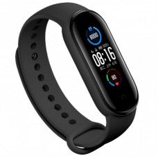 Ремінець до фітнес браслета BeCover Silicone для Xiaomi Mi Smart Band 5 Black (705062) Ремінець до фітнес браслета BeCover Silicone для Xiaomi Mi Smart Band 5 Black (705062)