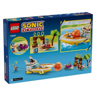 Конструктор LEGO Sonic the Hedgehog Човен із «Пригод Тейлза»