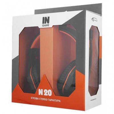 Наушники GEMIX N20 Black-Orange Gaming