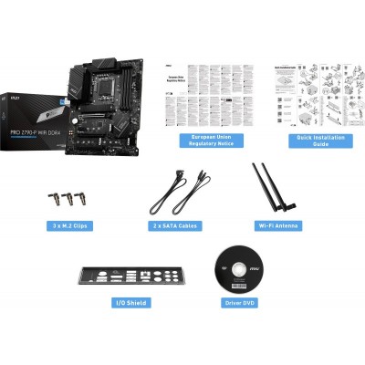 Материнcька плата MSI PRO Z790-P WIFI DDR4 s1700 Z790 4xDDR4 M.2 HDMI DP WiFi BT ATX