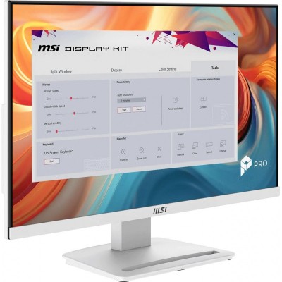 Монітор MSI 23.8" PRO MP241W-E14V HDMI, DP, VA, 144Hz, 1ms, sRGB 98%, FreeSync, білий