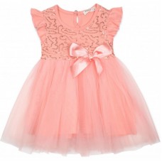 Плаття Breeze з фатіновой спідницею (12390-104G-peach) Плаття Breeze з фатіновой спідницею (12390-104G-peach)