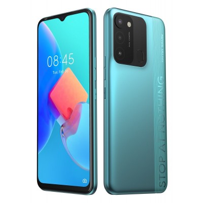 Смартфон TECNO Spark 8C (KG5k) 4/128Gb 2SIM Turquoise Cyan