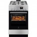 Плита Electrolux комбінована, 58л, 50x60см, дисплей, конвекція, пара, нерж