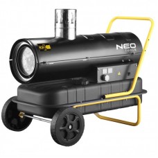 Теплова гармата дизельна Neo Tools, прямого нагріву, 20кВт, 200м2, 600м3/год, колеса, чорний, 21.30кг Теплова гармата дизельна Neo Tools, прямого нагріву, 20кВт, 200м2, 600м3/год, колеса, чорний, 21.30кг