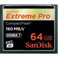 Карта пам'яті SANDISK Compact Flash Card 64Gb Extreme PRO (SDCFXPS-064G-X46)