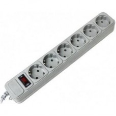 Мережевий фільтр живлення GEMBIRD SPG6-B-6 (SPG6-G-6G) Мережевий фільтр живлення GEMBIRD SPG6-B-6 (SPG6-G-6G)