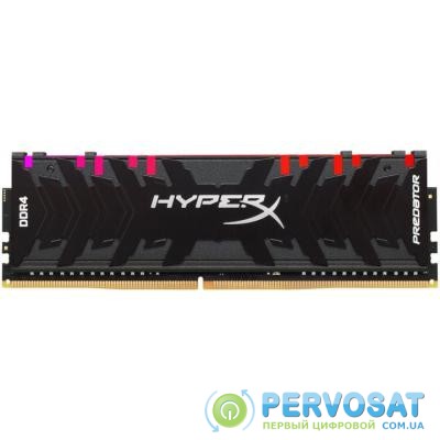 Модуль памяти для компьютера DDR4 8GB 3600 MHz HyperX Predator RGB Kingston (HX436C17PB4A/8)