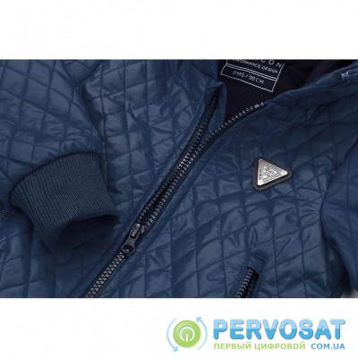 Куртка Verscon стеганая с капюшоном (3440-134B-blue)