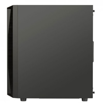 Корпус SilverStone FARA FAB1B-G,MidT,USB 3.0x2,USB 2.0x1, 1x120мм,скло(бічна панель),без БЖ,чорний