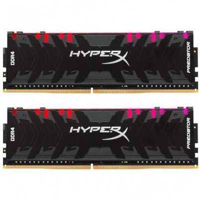 Модуль памяти для компьютера DDR4 32GB (2x16GB) 3200 MHz HyperX Predator RGB HyperX (HX432C16PB3AK2/32)