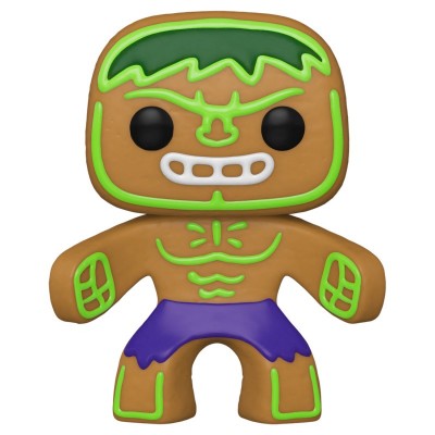 Фігурка Funko POP! Bobble Marvel Holiday Gingerbread Hulk 50660