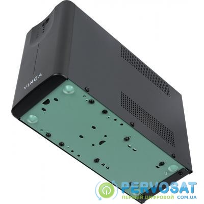 Источник бесперебойного питания Vinga LED 800VA metal case with USB (VPE-800MU)