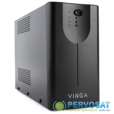 Источник бесперебойного питания Vinga LED 800VA metal case with USB (VPE-800MU)