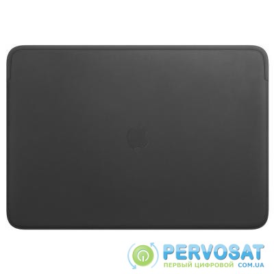Чехол для ноутбука Apple Leather Sleeve for 16-inch MacBook Pro – Black (MWVA2ZM/A)
