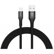 Дата кабель USB 2.0 AM to Lightning 2.0m Jagger T-L814 Black T-PHOX (T-L814(2) black) Дата кабель USB 2.0 AM to Lightning 2.0m Jagger T-L814 Black T-PHOX (T-L814(2) black)