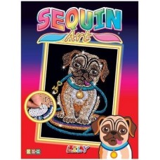 Набір для творчості Sequin Art RED Мопс Лілі SA1502 Набір для творчості Sequin Art RED Мопс Лілі SA1502