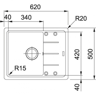 Franke BASIS BFG 611-62[114.0272.591]