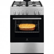 Плита Electrolux газова, 59л, 60x60см, чавун, нерж Плита Electrolux газова, 59л, 60x60см, чавун, нерж