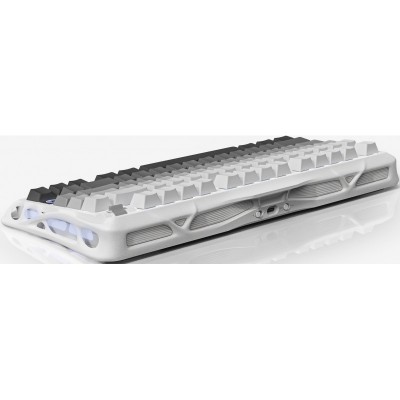 Клавіатура механічна GravaStar Mercury K1 80keys, GravaStar x Kailh Cheery Pink, EN/UKR, BT/WL/USB, білий