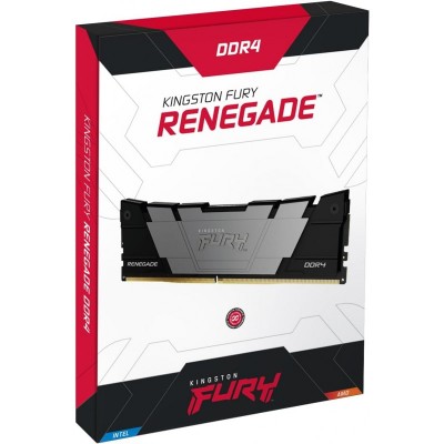 Пам'ять ПК Kingston DDR4 32GB KIT (16GBx2) 3600 FURY Renegade RGB Пам'ять ПК Kingston DDR4 32GB KIT (16GBx2) 3600 FURY Renegade RGB