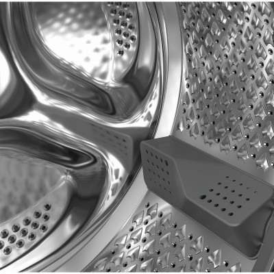 Пральна машина Whirlpool фронтальна, 7кг, 1200, A, 49.6см, дисплей, пара, інвертор, люк чорний, білий